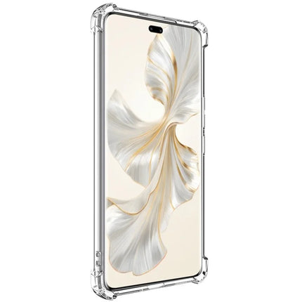 IMAK UX-4 Series for Honor 100 Pro 5G Case Straight Frame Four Corner Shockproof Clear TPU Cover