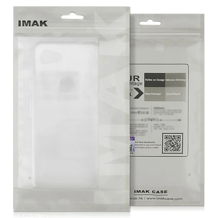 IMAK UX-4 Series for Honor 100 Pro 5G Case Straight Frame Four Corner Shockproof Clear TPU Cover