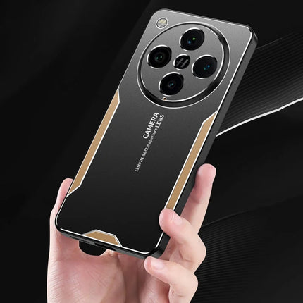 For Oppo Find X8 Pro 5G Phone Case Aluminium Alloy TPU PC Back Cover