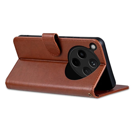 AZNS For Oppo Find X8 5G Case Anti-Scratch PU Leather Stand Wallet Phone Cover
