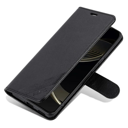 AZNS For Oppo Find X8 Pro 5G Case Anti-Scratch PU Leather Stand Wallet Phone Cover