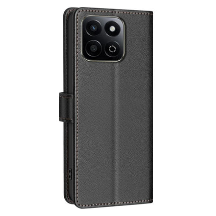 BINFEN COLOR BF32 For Honor X7c 4G / 200 Smart 5G Leather Case Wallet RFID Blocking Phone Cover