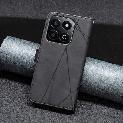 BINFEN COLOR BF05 For Honor X7c 4G / 200 Smart 5G Case Leather Phone Cover Wallet Stand