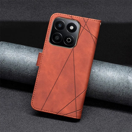 BINFEN COLOR BF05 For Honor X7c 4G / 200 Smart 5G Case Leather Phone Cover Wallet Stand