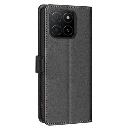 BINFEN COLOR BF32 For Honor X5b Leather Case Wallet RFID Blocking Phone Cover