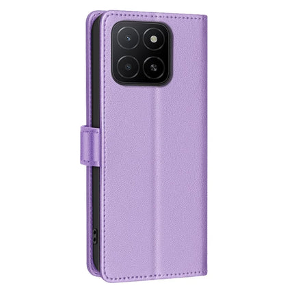 BINFEN COLOR BF32 For Honor X5b Leather Case Wallet RFID Blocking Phone Cover