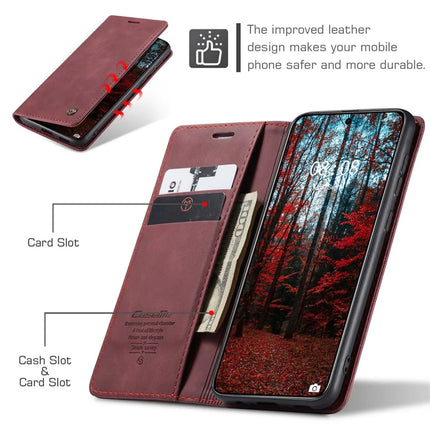 For Huawei Mate 60 Case CASEME 013 Series Card Holder Stand Leather Phone Cover