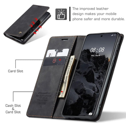 For Huawei Mate 60 Case CASEME 013 Series Card Holder Stand Leather Phone Cover