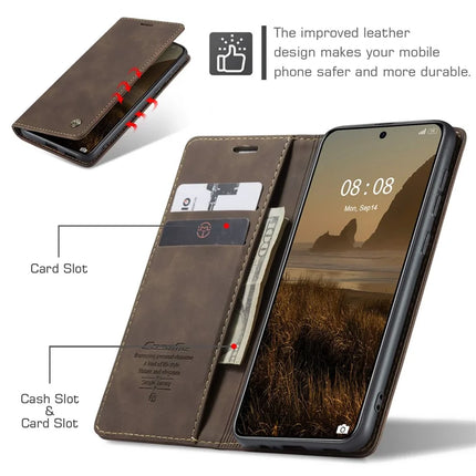 For Huawei Mate 60 Case CASEME 013 Series Card Holder Stand Leather Phone Cover