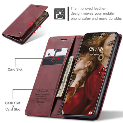 For Huawei Mate 60 Pro+ / Huawei Mate 60 Pro Case CASEME 013 Series Card Holder Stand Leather Phone Cover