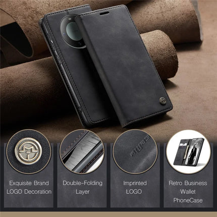 For Huawei Mate 60 Pro+ / Huawei Mate 60 Pro Case CASEME 013 Series Card Holder Stand Leather Phone Cover