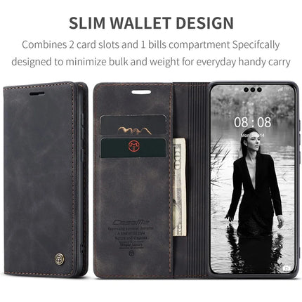 For Huawei Mate 60 Pro+ / Huawei Mate 60 Pro Case CASEME 013 Series Card Holder Stand Leather Phone Cover