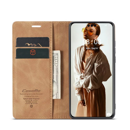 For Huawei Mate 60 Pro+ / Huawei Mate 60 Pro Case CASEME 013 Series Card Holder Stand Leather Phone Cover