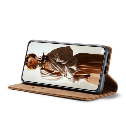 For Huawei Mate 60 Pro+ / Huawei Mate 60 Pro Case CASEME 013 Series Card Holder Stand Leather Phone Cover