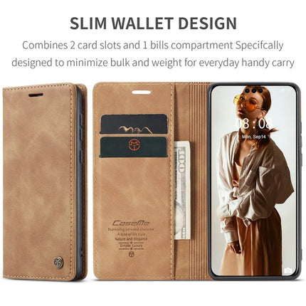 For Huawei Mate 60 Pro+ / Huawei Mate 60 Pro Case CASEME 013 Series Card Holder Stand Leather Phone Cover