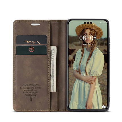 For Huawei Mate 60 Pro+ / Huawei Mate 60 Pro Case CASEME 013 Series Card Holder Stand Leather Phone Cover