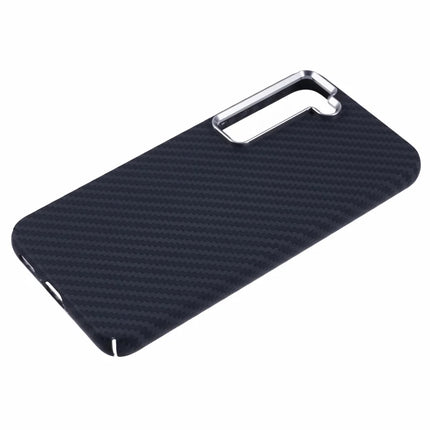 For Samsung Galaxy S23 Case Compatible with MagSafe Carbon Fiber Texture Water-Transfer PC Phone Cover