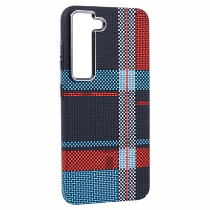 For Samsung Galaxy S23 Case Compatible with MagSafe Carbon Fiber Texture Water-Transfer PC Phone Cover