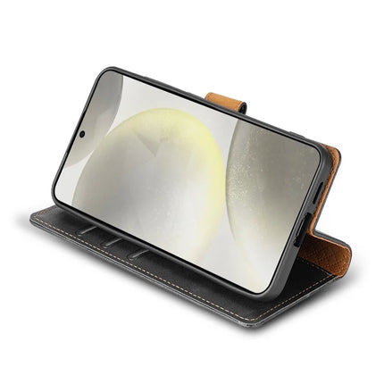 N.BEKUS CSJ-001 For Samsung Galaxy A16 4G / 5G Stand Case PU Leather Wallet Phone Cover