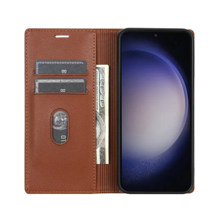 For Samsung Galaxy A16 4G / 5G Wallet Case Magnetic Closure PU Leather Phone Cover