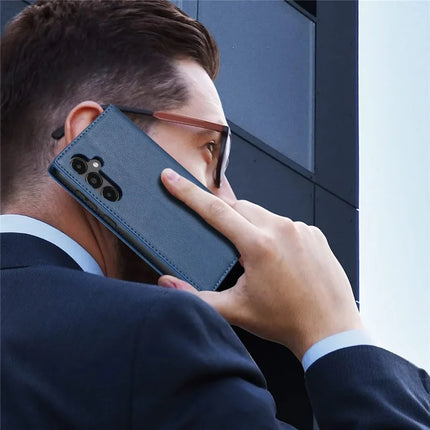 For Samsung Galaxy A16 4G / 5G Wallet Case Magnetic Closure PU Leather Phone Cover