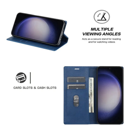 For Samsung Galaxy A16 4G / 5G Wallet Case Magnetic Closure PU Leather Phone Cover