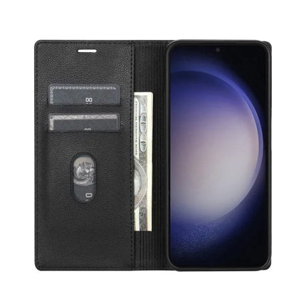 For Samsung Galaxy A16 4G / 5G Wallet Case Magnetic Closure PU Leather Phone Cover