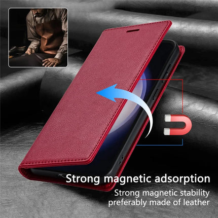 For Samsung Galaxy A16 4G / 5G Wallet Case Magnetic Closure PU Leather Phone Cover