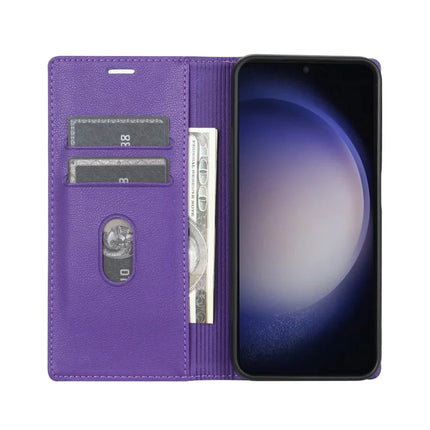 For Samsung Galaxy A16 4G / 5G Wallet Case Magnetic Closure PU Leather Phone Cover