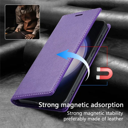For Samsung Galaxy A16 4G / 5G Wallet Case Magnetic Closure PU Leather Phone Cover
