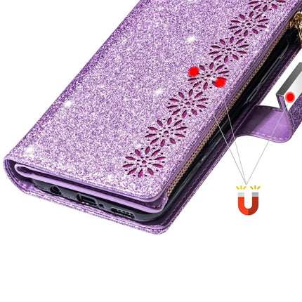 For Samsung Galaxy A16 5G  /  4G Case Starry Sky Carving Leather Wallet Phone Cover
