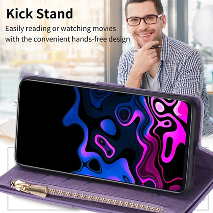 For Samsung Galaxy A16 4G / 5G Wallet Case Color Splicing Leather Phone Cover with Stand