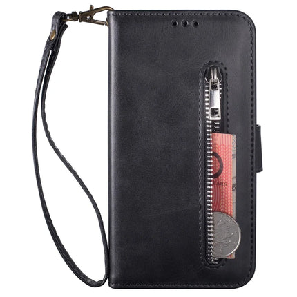 For Samsung Galaxy A16 4G / 5G Case Anti-Scratch Zipper Wallet Leather Phone Cover