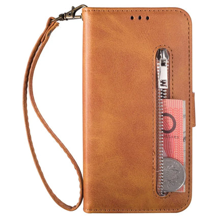 For Samsung Galaxy A16 4G / 5G Case Anti-Scratch Zipper Wallet Leather Phone Cover