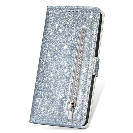 For Samsung Galaxy A16 5G  /  4G Stand Case Glitter Phone Leather Cover Zipper Pocket