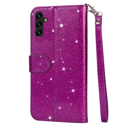 For Samsung Galaxy A16 5G  /  4G Stand Case Glitter Phone Leather Cover Zipper Pocket