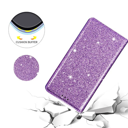 For Samsung Galaxy A16 5G  /  4G Case Glittery PU Leather+TPU Card Slot Phone Cover