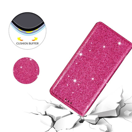 For Samsung Galaxy A16 5G  /  4G Case Glittery PU Leather+TPU Card Slot Phone Cover