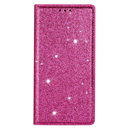 For Samsung Galaxy A16 5G  /  4G Case Glittery PU Leather+TPU Card Slot Phone Cover