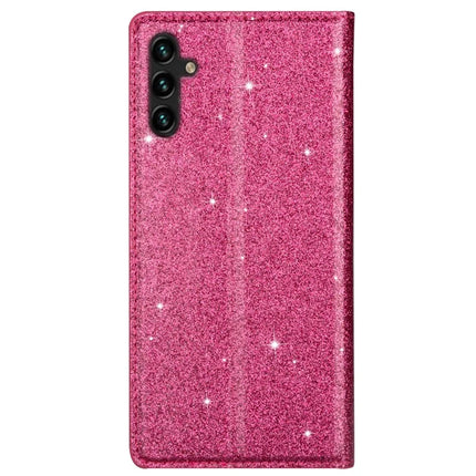 For Samsung Galaxy A16 5G  /  4G Case Glittery PU Leather+TPU Card Slot Phone Cover