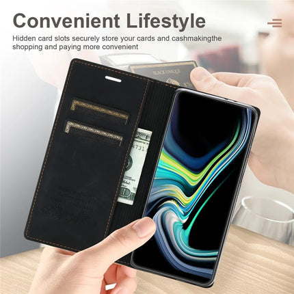 For Samsung Galaxy A16 4G / 5G Wallet Case Magnetic Closing Leather Phone Cover