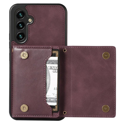 For Samsung Galaxy A16 5G  /  4G Case Wallet RFID Blocking TPU Leather Phone Cover with Lanyard