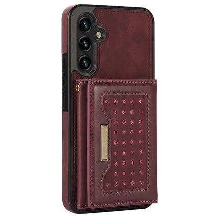 For Samsung Galaxy A16 5G  /  4G Case Wallet RFID Blocking TPU Leather Phone Cover with Lanyard