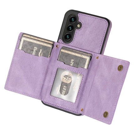 For Samsung Galaxy A16 5G  /  4G Case Wallet RFID Blocking TPU Leather Phone Cover with Lanyard