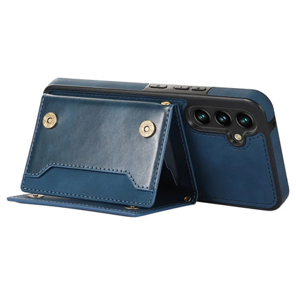 For Samsung Galaxy A16 5G  /  4G Case Wallet RFID Blocking TPU Leather Phone Cover with Lanyard