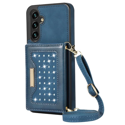 For Samsung Galaxy A16 5G  /  4G Case Wallet RFID Blocking TPU Leather Phone Cover with Lanyard