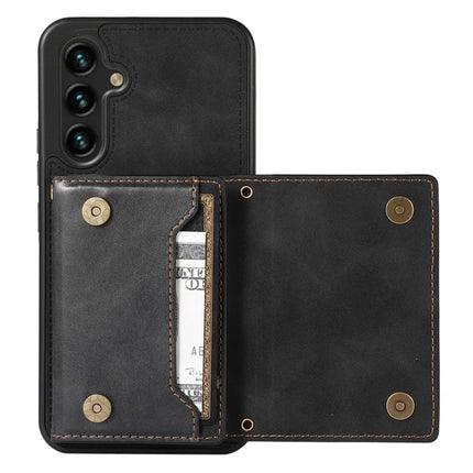 For Samsung Galaxy A16 5G  /  4G Case Wallet RFID Blocking TPU Leather Phone Cover with Lanyard