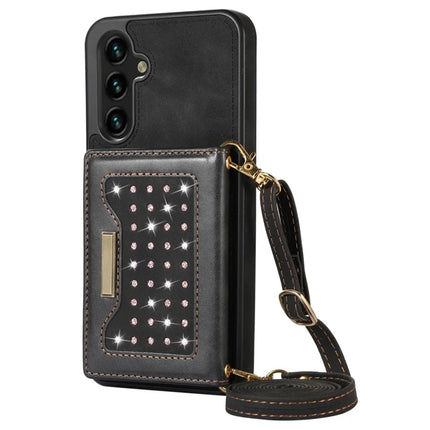 For Samsung Galaxy A16 5G  /  4G Case Wallet RFID Blocking TPU Leather Phone Cover with Lanyard