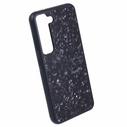 For Samsung Galaxy S23 Magnetic Case Forged Texture Aramid Fiber+TPU Anti-Slip Phone Cover