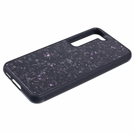 For Samsung Galaxy S23 Magnetic Case Forged Texture Aramid Fiber+TPU Anti-Slip Phone Cover